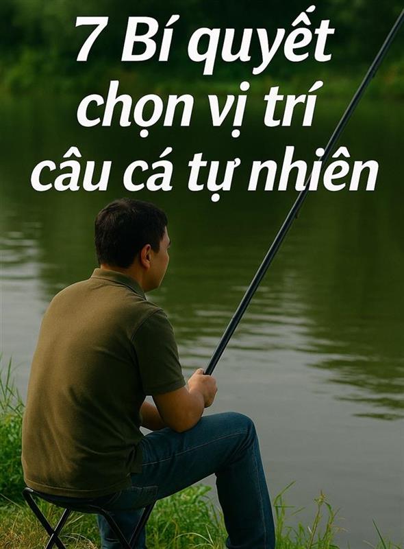 7 Bí quyết chọn vị trí câu cá tự nhiên – Tránh tạch, tăng tỉ lệ giật cá gấp 3 lần