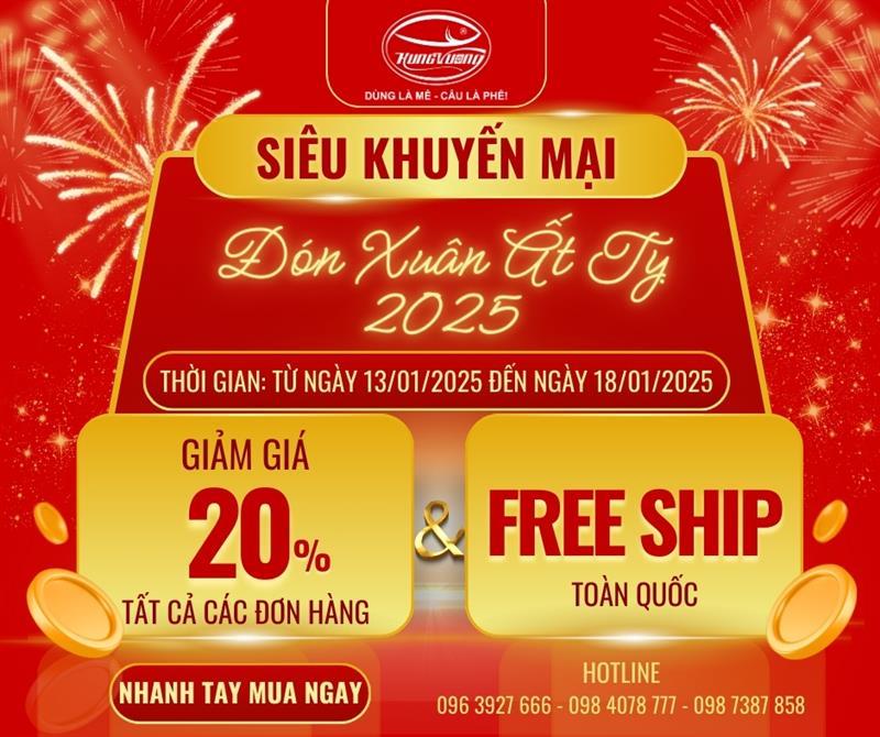  Mừng Xuân sang - Khuyến mại ngập tràn – DEAL TẾT khó cưỡng!