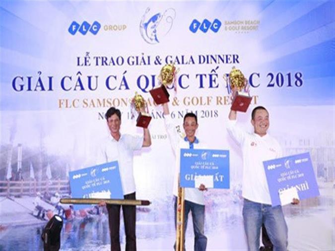 Mồi câu cá Hùng Vương trong top hơn 300 cần thủ tranh tài trong Giải câu cá Quốc tế FLC 2018 tại Quy Nhơn